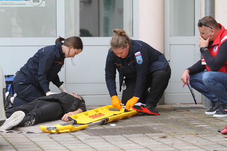 29. regijsko preverjanje usposobljenosti ekip prve pomoči Rdečega križa in Civilne zaščite v dolenjski regij (50)